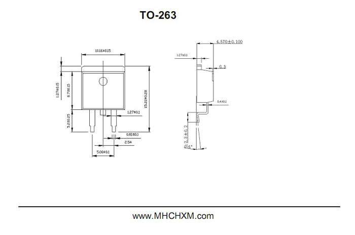 MHCHXM肖特基二极管MBR1040F